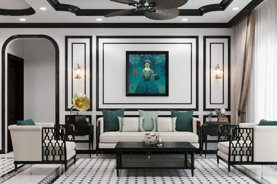 thi công nội thất indochine
