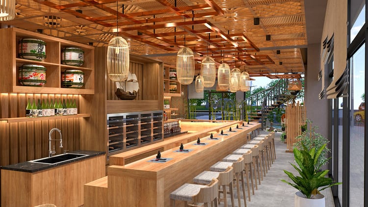TOP 10 phong cách thiết kế nội thất nhà hàng ấn tượng nhất 7 Phong cách thiết kế nội thất nhà hàng