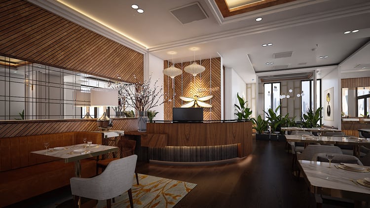 TOP 10 phong cách thiết kế nội thất nhà hàng ấn tượng nhất 1 Phong cách thiết kế nội thất nhà hàng