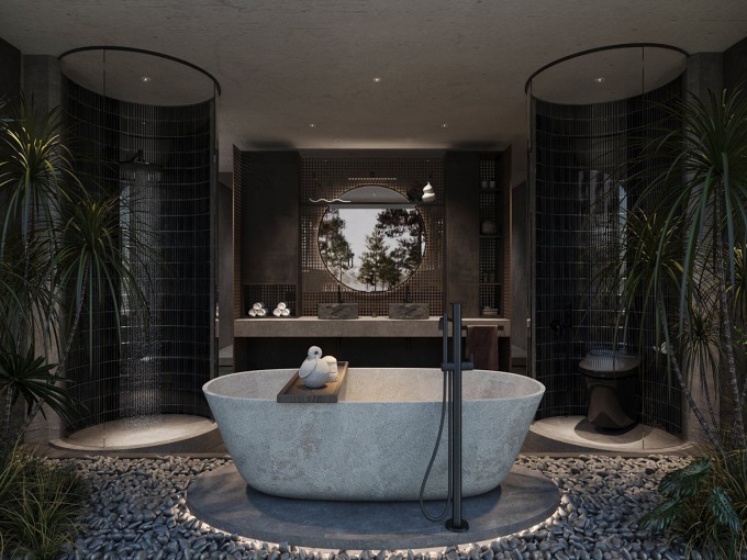 Các loại gạch lát nền indochine phổ biến 7 Gạch ốp tường vệ sinh indochine