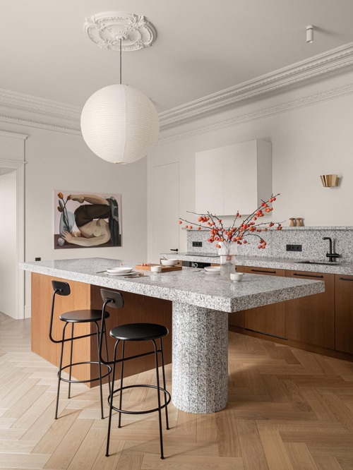 Các loại gạch lát nền indochine phổ biến 8 gạch ốp bếp và bàn đảo