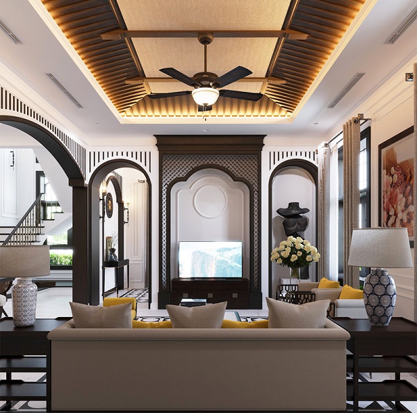 TOP 10 mẫu quạt trần indochine đẹp, sang trọng 13 Quạt trần Indochine