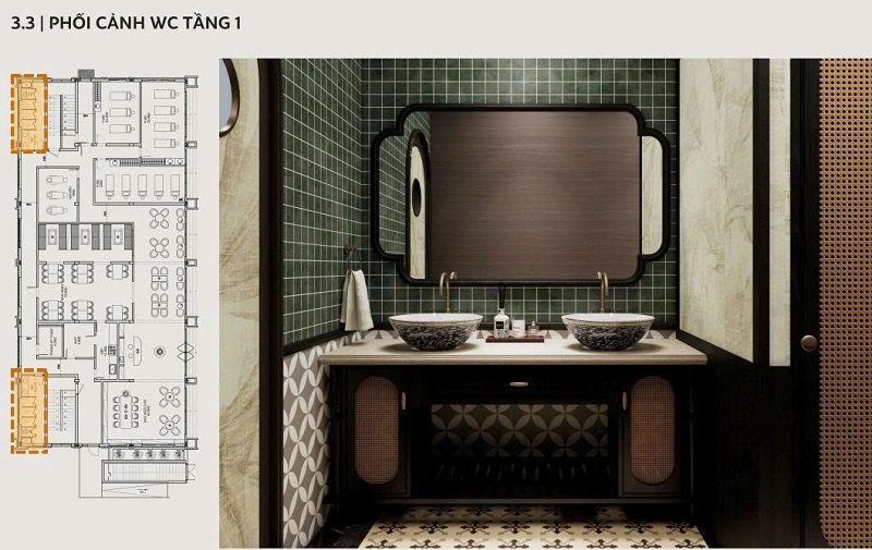 thi công nội thất spa phong cách Indochine